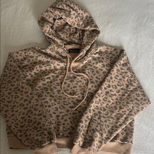 Abercrombie & Fitch Leopard Print Hoodie